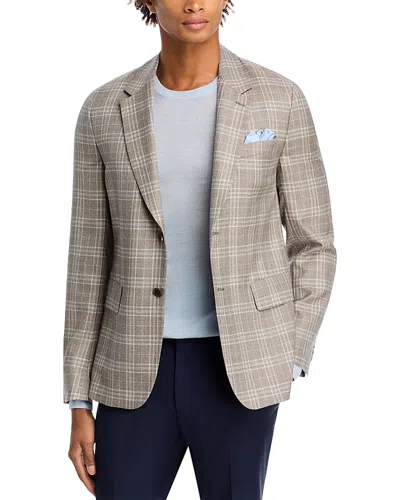 Paul Smith Plaid Sportcoat In Beige