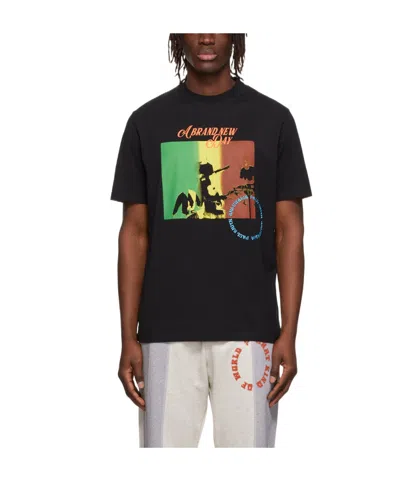 Paul Smith Plain Knitted T-shirt In Black
