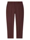 Paul Smith Pleat-detail Tailored Trousers In Red