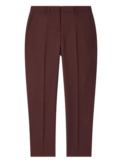 PAUL SMITH PLEAT-DETAIL TAILORED TROUSERS