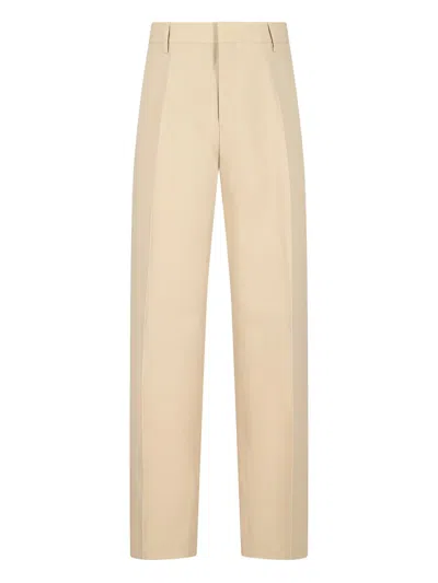 Paul Smith Pleat-detail Trousers In Neutral