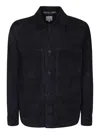 PAUL SMITH PAUL SMITH PLEAT DETAILED BUTTONED OVERSHIRT