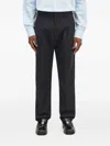 Paul Smith Pleated-front Trousers In Black