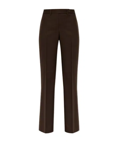 Paul Smith Belt Loop Track Pants In Brown