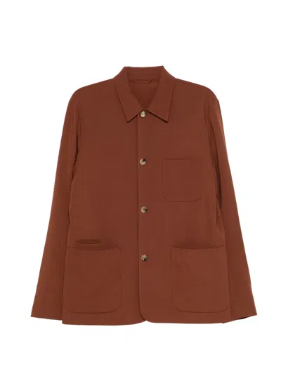 Paul Smith Pocket Long-sleeve Shirt Jacket In Multi