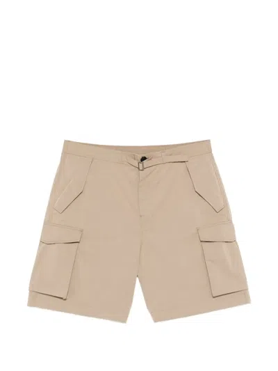 Paul Smith Pocket Shorts In Brown