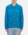 Paul Smith Relaxed Fit Casual Jacket With Double Zipperclassic Collar In Green