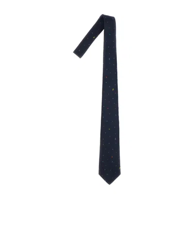 Paul Smith Pointed Tie In Black