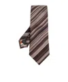 Paul Smith Pointed Tie In Brown