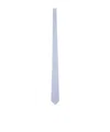 Paul Smith Polka-dot Satin Tie In White