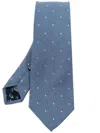 Paul Smith Tie With Polka Dot Pattern In Blue