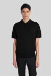 Paul Smith Polo In Black Wool In Black