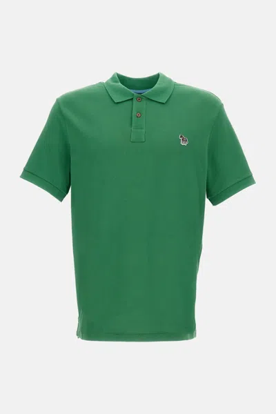 Paul Smith Polo Shirt In Green