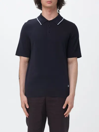 Paul Smith Organic Cotton Polo Shirt In Blue