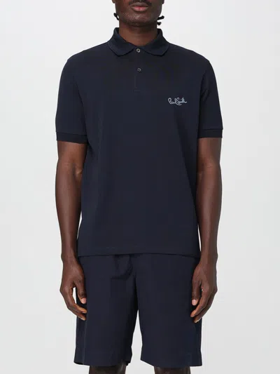 PAUL SMITH POLO SHIRT PAUL SMITH MEN COLOR BLUE,H00432009