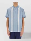 Paul Smith Men Polo Shirt With Vertical Stripes