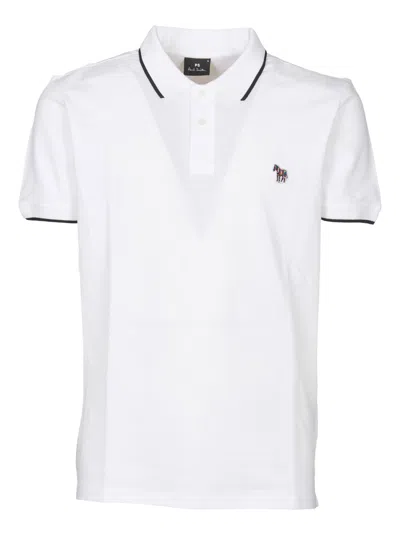 Paul Smith Polo Shirt In White