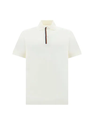 Paul Smith Polo Shirt In White