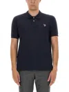 PAUL SMITH POLO WITH LOGO PATCH