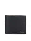 Paul Smith Foldable Wallet With Logo In Black