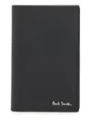 Paul Smith Signature Stripe-print Leather Cardholder