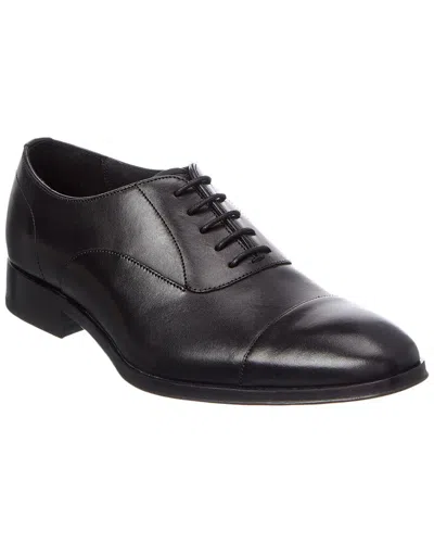 Paul Smith Bari Leather Oxford Shoes In Black