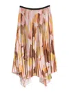 Paul Smith Press Skirt In Brown