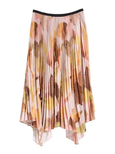 Paul Smith Press Skirt In Multi