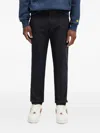 Paul Smith Pressed-crease Trousers In Black