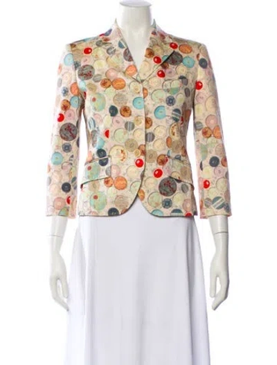Pre-owned Paul Smith Printed Blazer In Multi