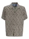 Paul Smith Printed Cotton Shirt In Multi