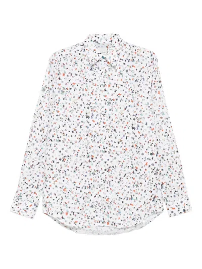 PAUL SMITH PRINTED COTTON SHIRT