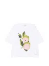 Paul Smith Printed Cotton T-shirt In White