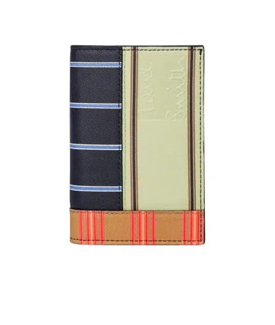 Paul Smith Printed Double Fold Wallet In Nude