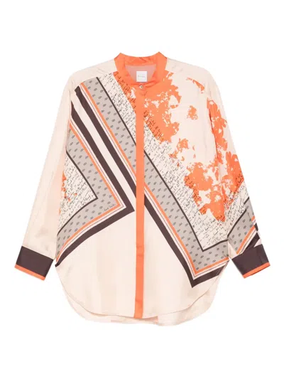 PAUL SMITH PRINTED LONG-SLEEVE SHIRT