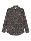 Paul Smith Multicolour Floral Long Sleeve Button-down Shirt In Multi