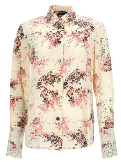 Paul Smith Printed Shirt In White