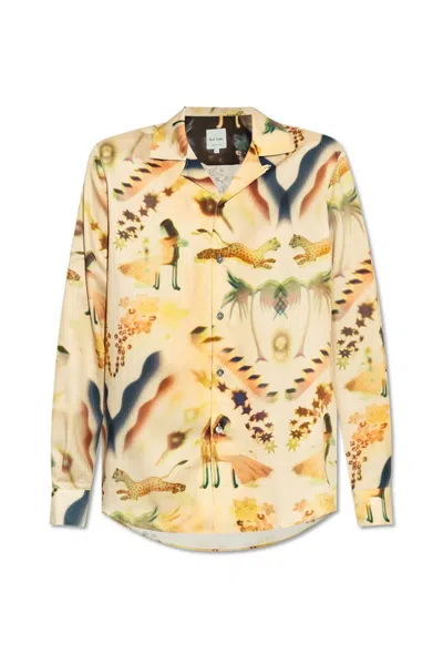 Paul Smith Jungle-print Shirt In Multi