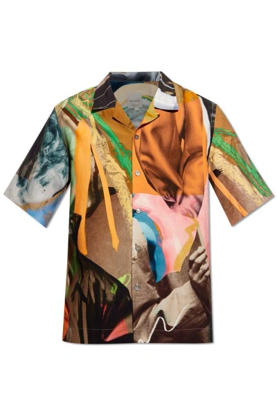 Paul Smith Printed Shirt In Multi