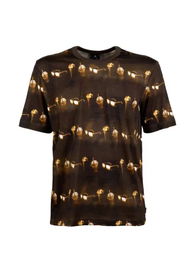 Paul Smith Printed T-shirt In Multi