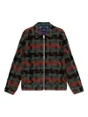 Paul Smith Geometric Pattern Wool Jacket Design In Multi