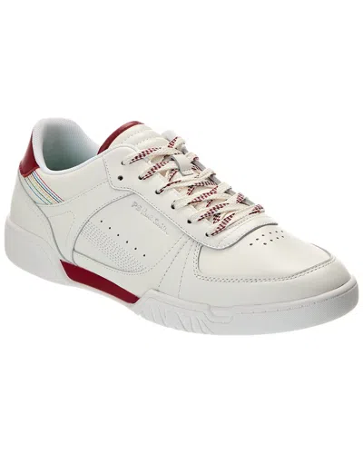 Paul Smith Ps By  Colson Leather Sneaker In White