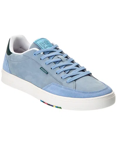 Paul Smith Ps By  Hillstar Leather Sneaker In Blue