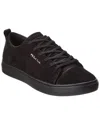 Paul Smith Navy Blue Leather Sneakers