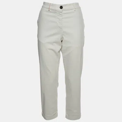 Pre-owned Paul Smith Ps  Off White Denim Regular Fit Jeans M/ Waist 33.5"