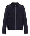 Paul Smith Ps  Zip-up Shirt Jacket In Blue