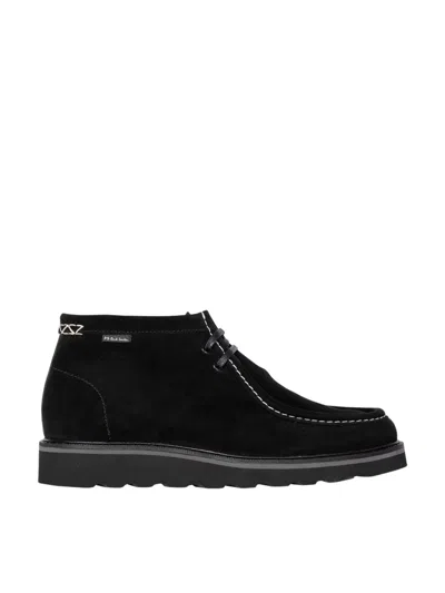 Paul Smith Ps Tobruck Lace-up Chukka Boots In Black
