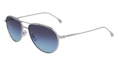 Pre-owned Paul Smith Ps07857s 003 Silver 57/16/145 Male Sunglasses