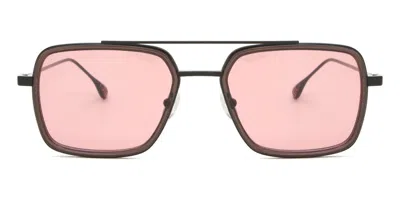 Paul Smith Ps23101s Hugon 003 Men's Sunglasses Black Size 52