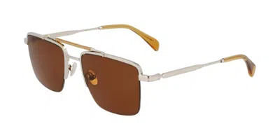 Paul Smith Ps24109s Landor 006 Men's Sunglasses Silver Size 55